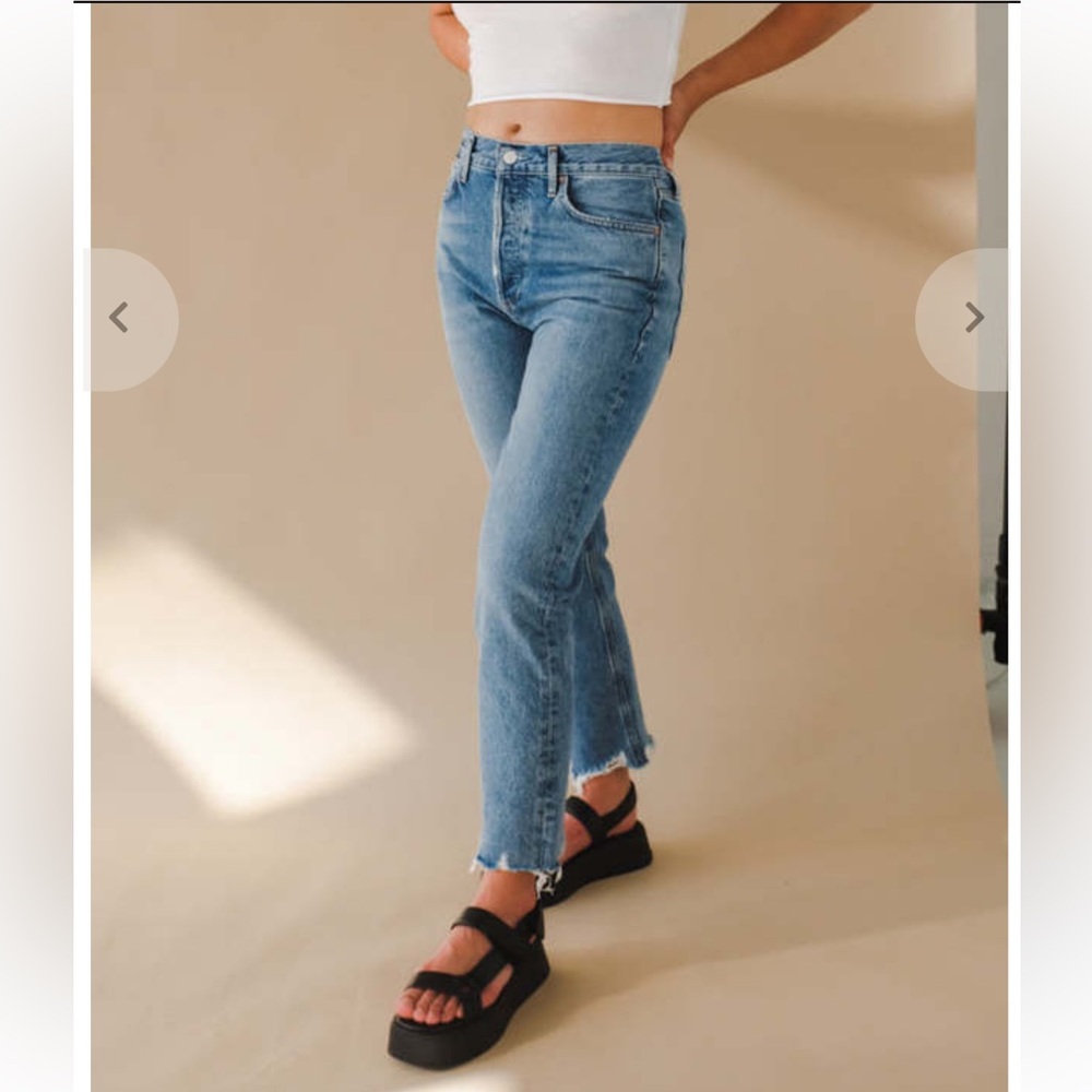 AGOLDE Riley Crop jeans